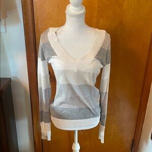 Express Cream Knit Sweater